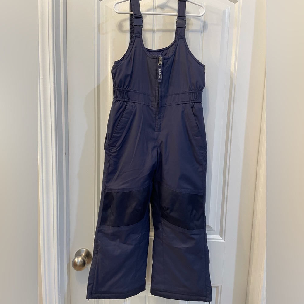 Like new! LL Bean Little Kids' Cold Buster Snow Bib in Navy*